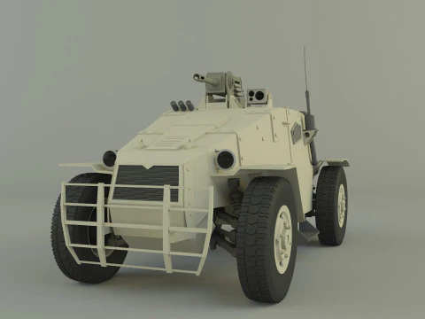 Military vehicle 3D Model