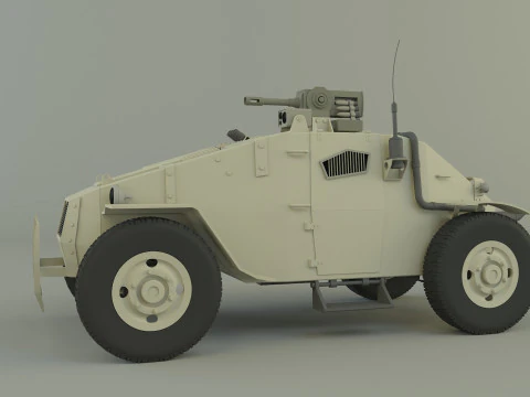 Military vehicle 3D Model