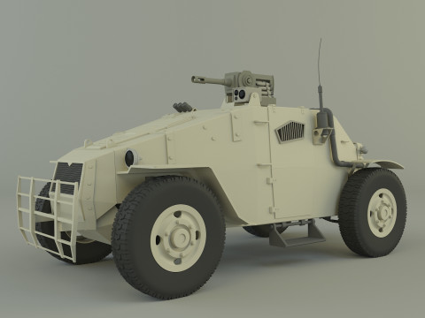 Military vehicle Model 3D