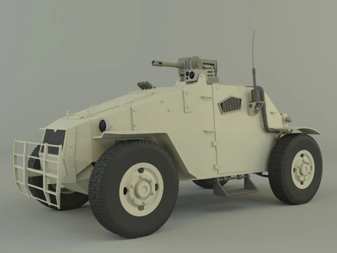 Military vehicle 3D Model