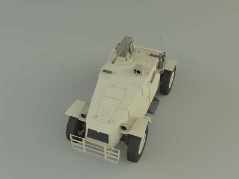 Military vehicle Model 3D