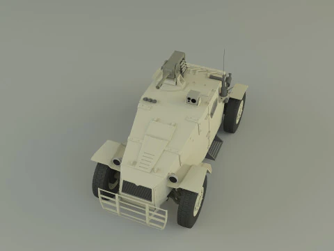 Military vehicle 3D Model