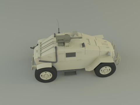 Military vehicle Model 3D