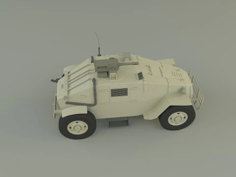 Military vehicle 3D Model