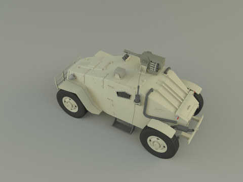 Military vehicle Model 3D