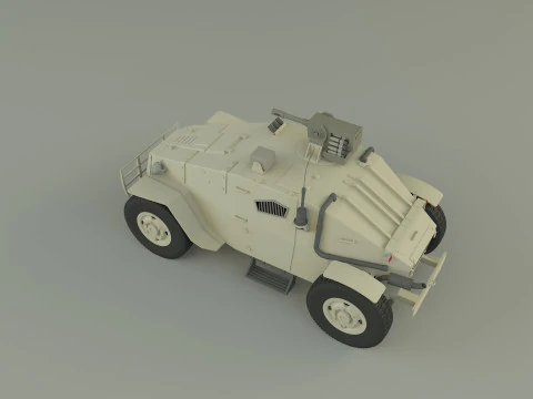 Military vehicle 3D Model