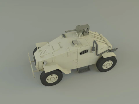 Military vehicle 3D Model