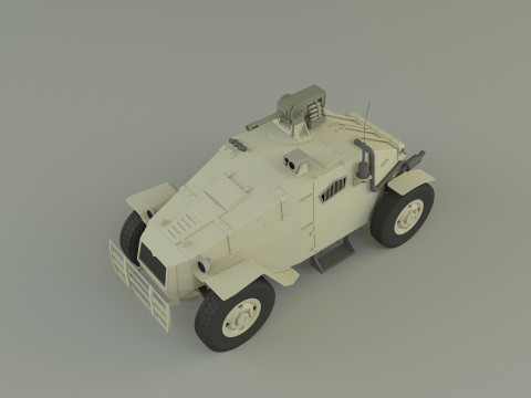 Military vehicle Model 3D