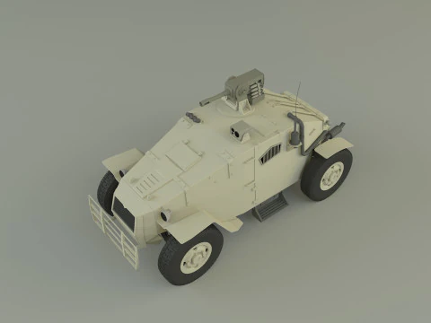 Military vehicle 3D Model