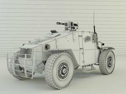 Military vehicle 3D Model