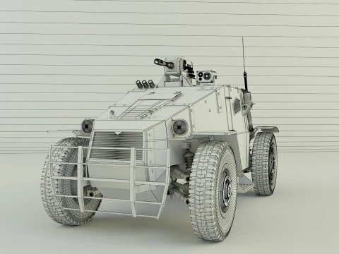 Military vehicle 3D Model