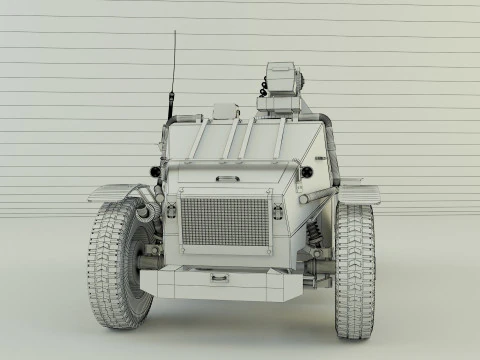 Military vehicle 3D Model