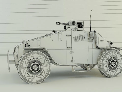 Military vehicle 3D Model