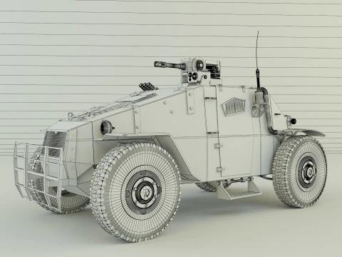 Military vehicle 3D Model