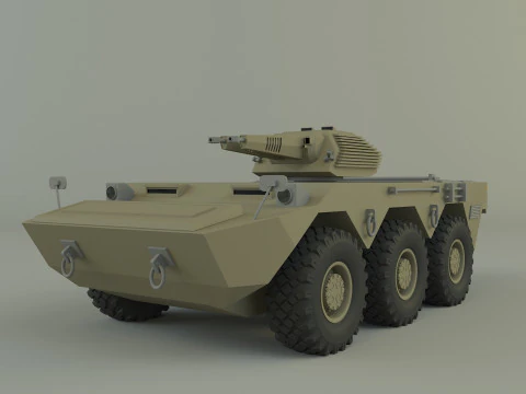 Ve&iacute;culo blindado AVC Mk2 Modelo 3D