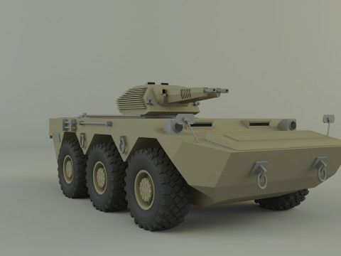 Armored vehicle AVC Mk2 Model 3D