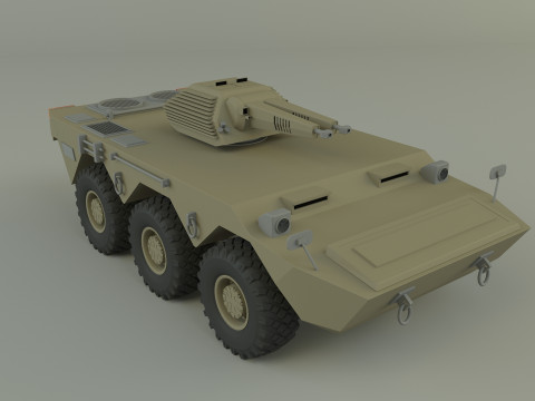 Armored vehicle AVC Mk2 Model 3D