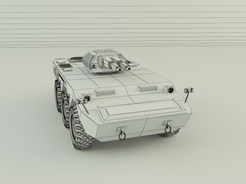 Armored vehicle AVC Mk2 Model 3D