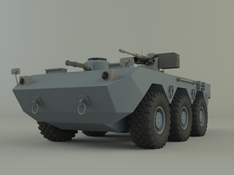 Armored vehicle Modello 3D