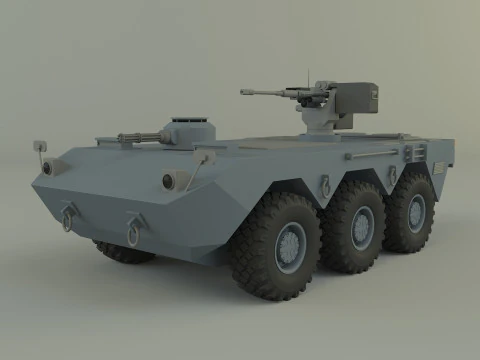 Armored vehicle 3D Model