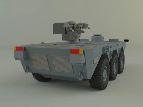 Armored vehicle 3D Model