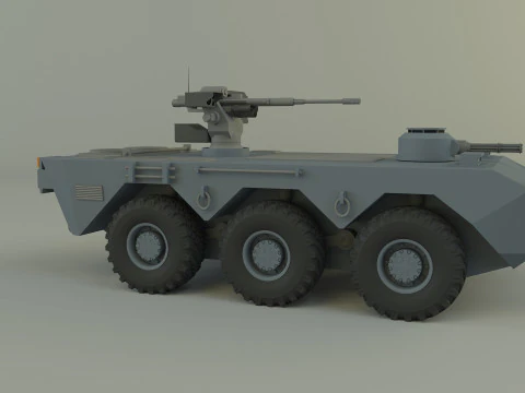 Armored vehicle 3D Model