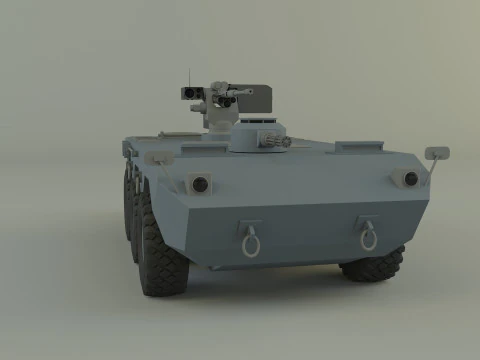 Armored vehicle 3D Model