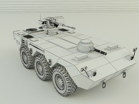 Armored vehicle Modelo 3D