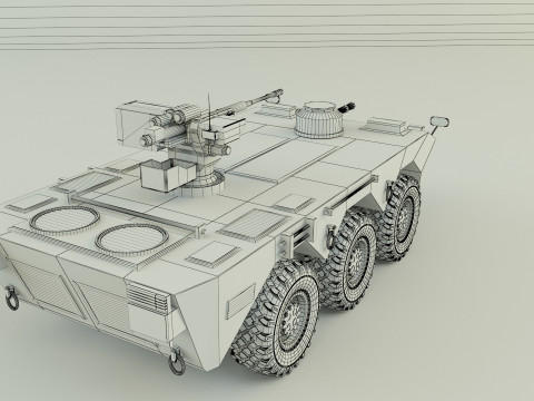 Armored vehicle Modelo 3D