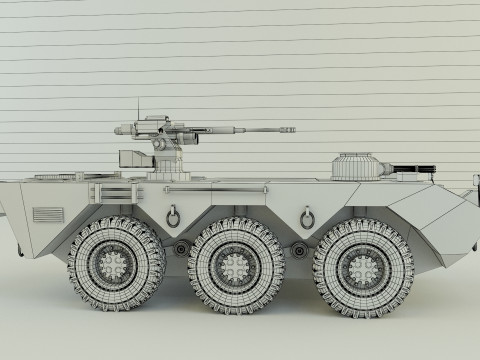 Armored vehicle Modelo 3D