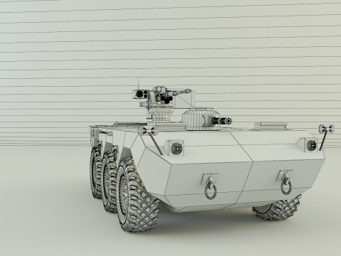 Armored vehicle Modelo 3D