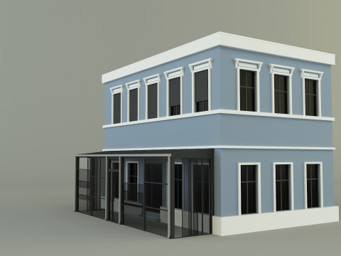 Building 48 3D 模型