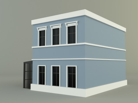 Building 48 3D 模型