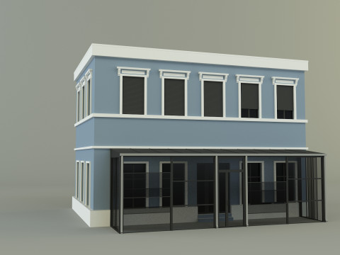 Building 48 3D 模型