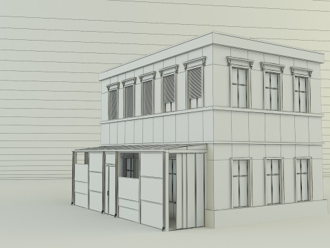 Building 48 3D 模型