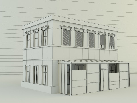 Building 48 3D 模型