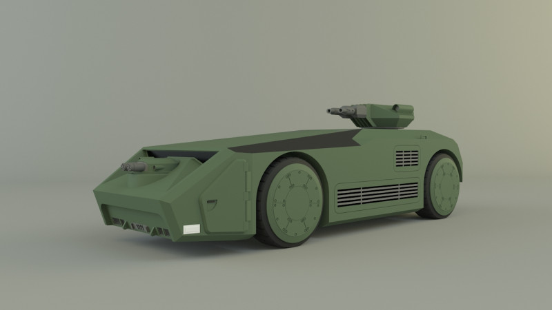 Aliens M577 APC vehicle 3D Модель .c4d .max .obj .3ds .fbx .stl .blend