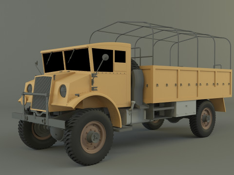 CMP C60L GS truck Modelo 3D
