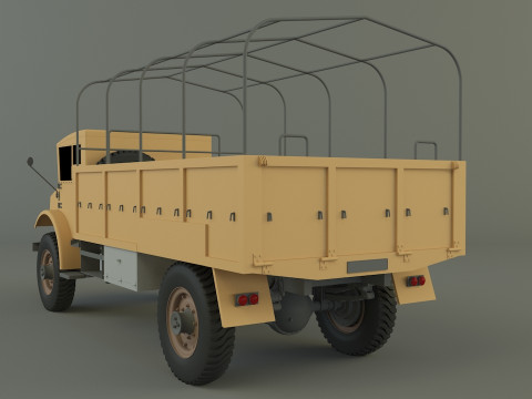 CMP C60L GS truck 3D-Modell