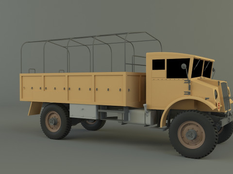 CMP C60L GS truck 3D-Modell