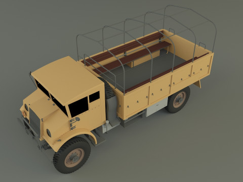 CMP C60L GS truck 3D-Modell