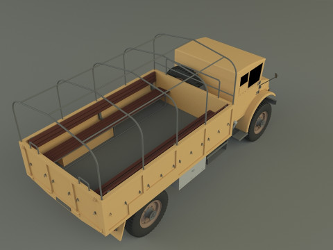 CMP C60L GS truck 3D-Modell