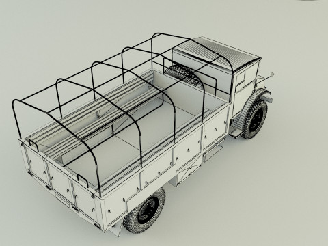 CMP C60L GS truck 3D-Modell