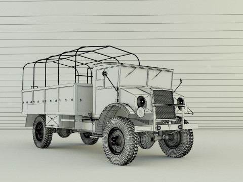 CMP C60L GS truck 3D-Modell