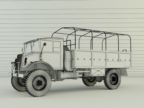 CMP C60L GS truck 3D-Modell