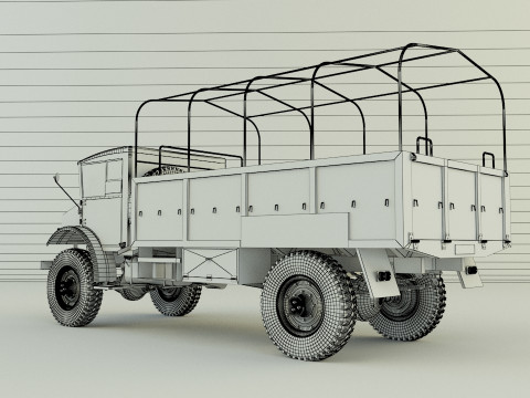 CMP C60L GS truck 3D-Modell