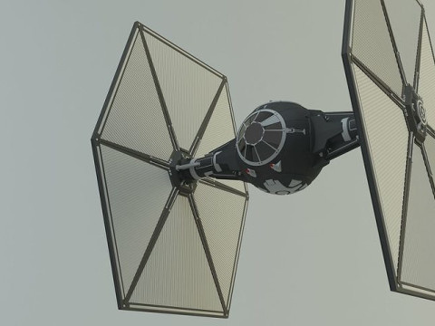 TIE-fighter spacecraft Modèle 3D