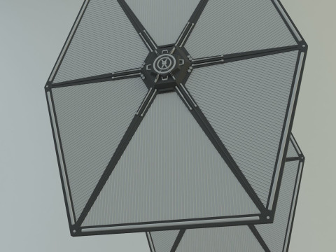TIE-fighter spacecraft Modèle 3D