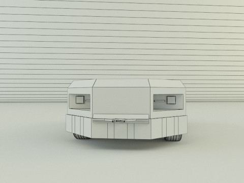 Tow flight deck tractor Low-poly 3D Modell