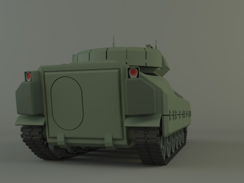 M2布拉德利坦克 3D 模型